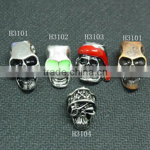 various design paracord metal blank shoelace charm ,paracord charms with epoxy sticker