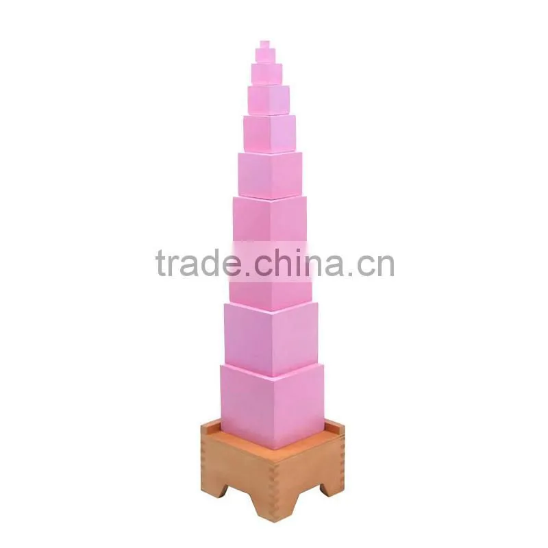 High Quality Preschool Montessori Toy of Montessori Material Metal Inscribed & Concentric Figures