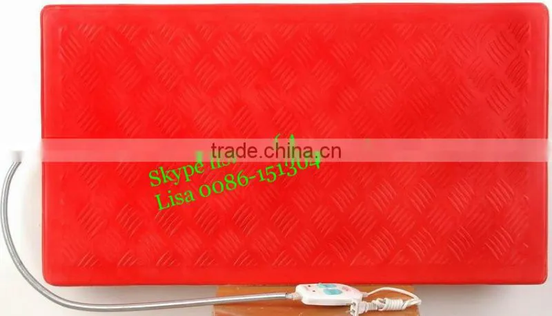 Red color electric warming plate for piglets