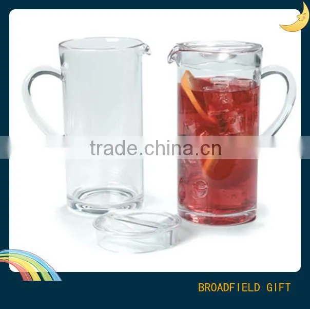 2014 Food Grade fashional plastic jug for Hotel, Bar and Household