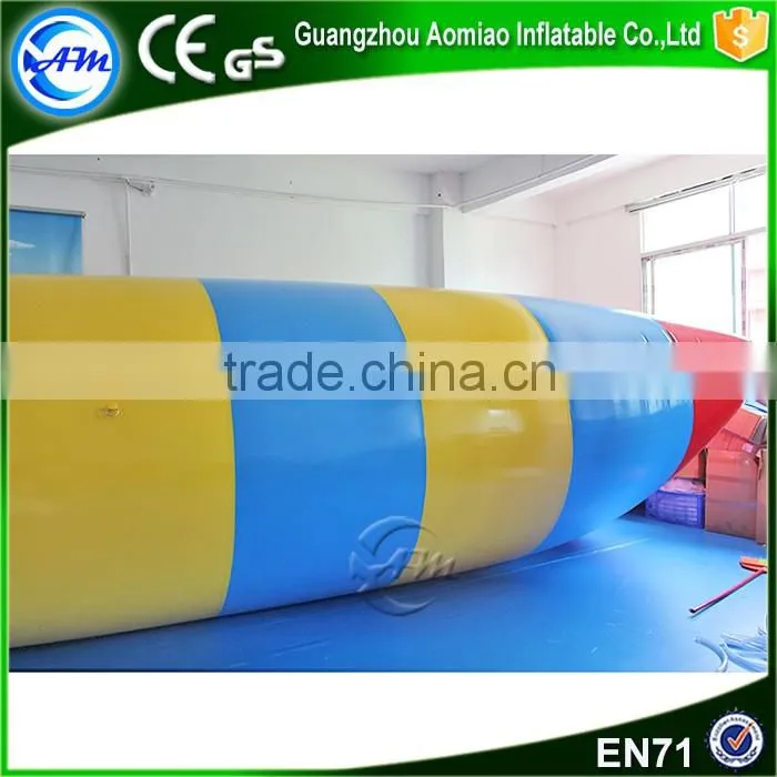 Good quality funny lake inflatable water blob pillow,blob balloon for sale