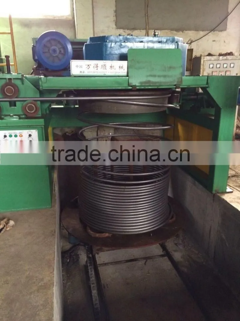 Big diameter/single drum/low carbon and medium wire/inverted vertical wire drawing machine