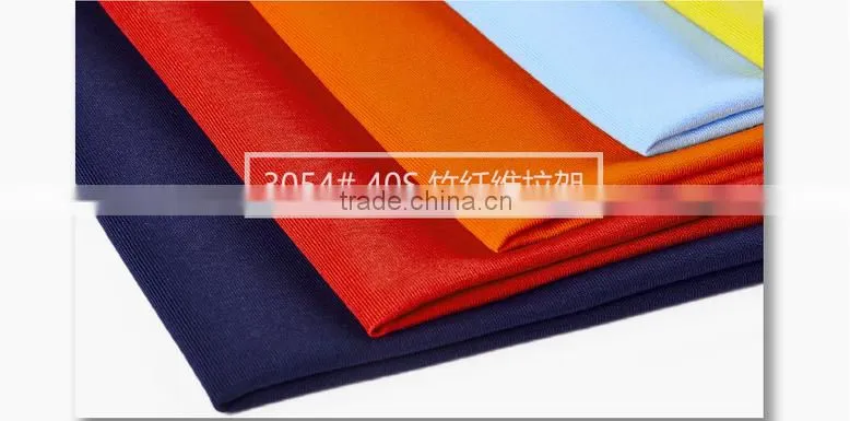 Modal men T-shirt fabrics