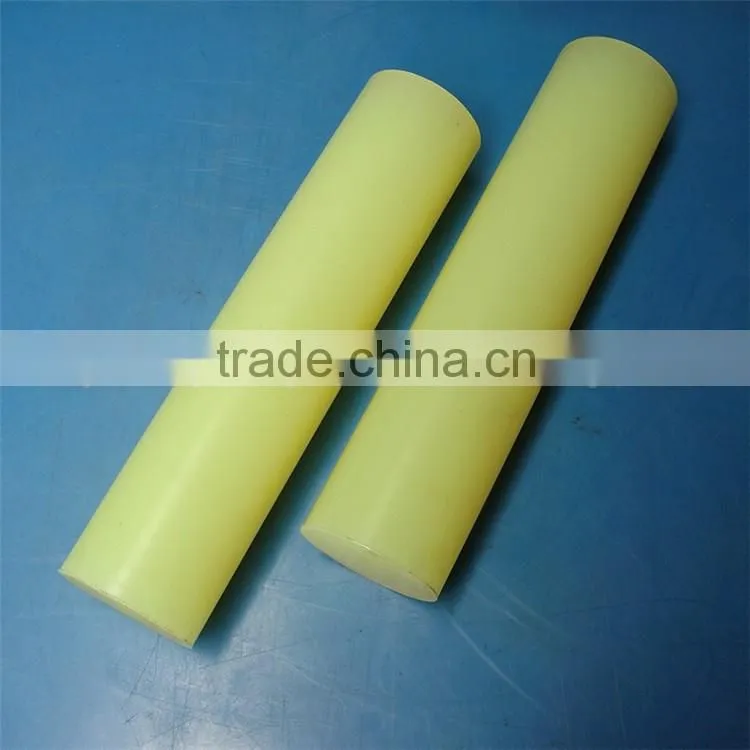 Plastic products supplier high impact wear resistant solid colored plastic polyurethane pu rod