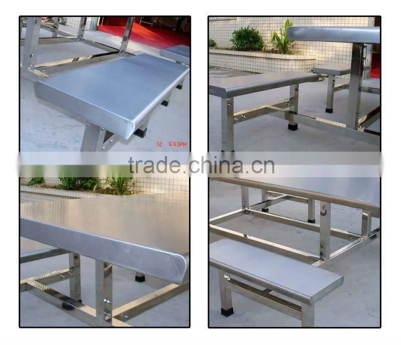 Heavy Duty Stainless Steel Dining Table