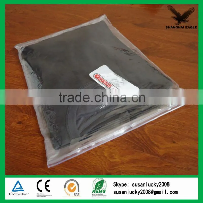 T-shirt pvc plastic packing bag