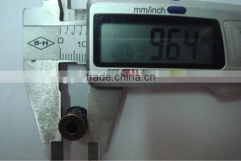 2013 fashion 13mm*9.5mm antique engrave bell stopper