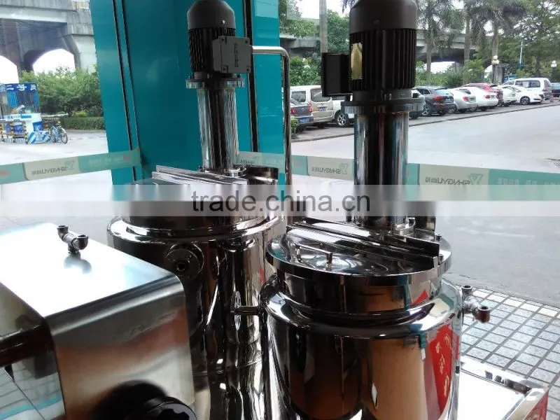 China supplier excellent quality shaving foam making machine vacuum emulsifying machine