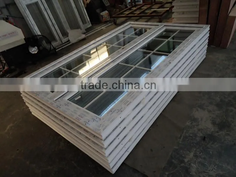 upvc frame frosted glass bathroom door design