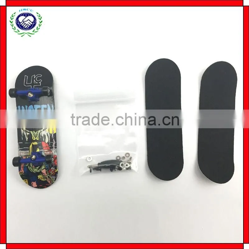 Zipper Bag Custom Mini Wood Fingerboard Set