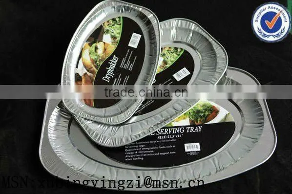 aluminum foil trays(SGS,FDA approved)