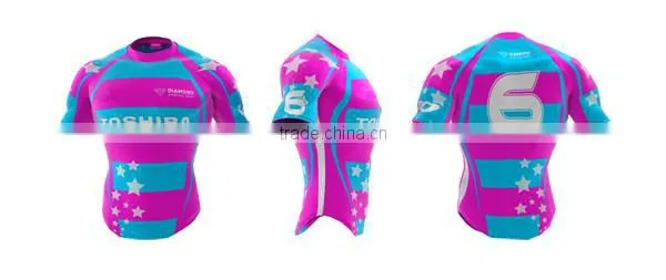 Design your own rugby jersey stripe multicolor