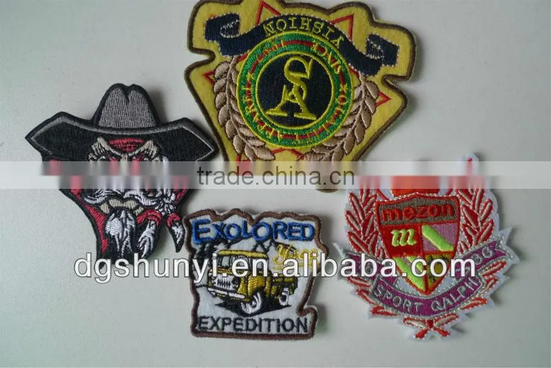 sports logo baseball patches embroidery