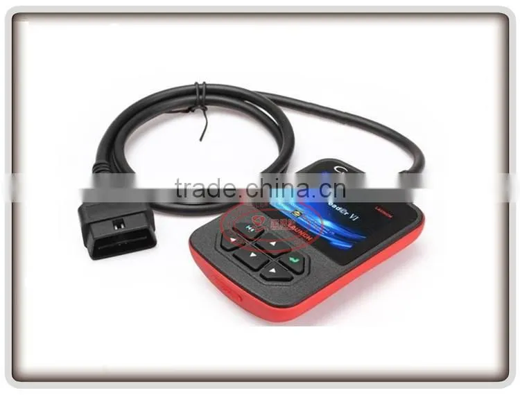 Top Selling 2014 Free Shipping Lowest Price100% Original Update Online Launch Creader 6 OBD2 Code reader,Color screen CReader VI