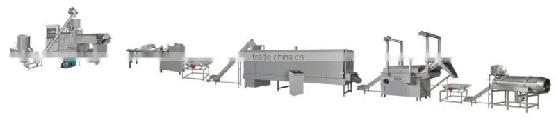 Fried Pellet Chips Pasta Plant machine