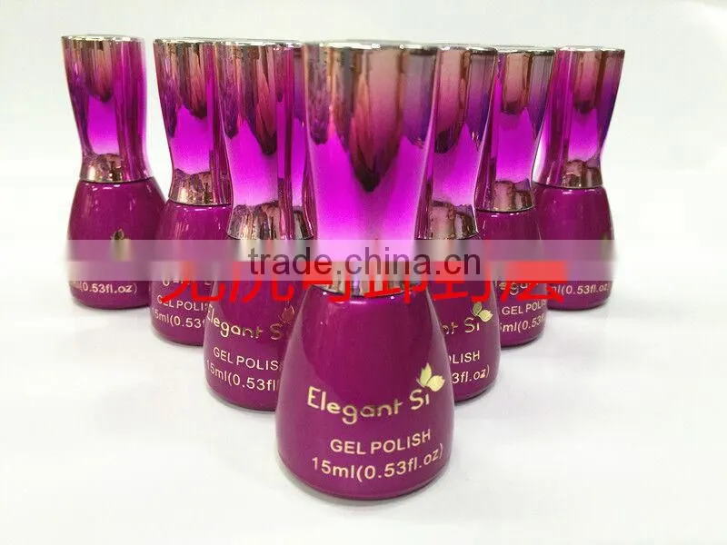 15ml special UV gel nail top coat for metal effect nail gel base gel soak off remover top coat & base gel