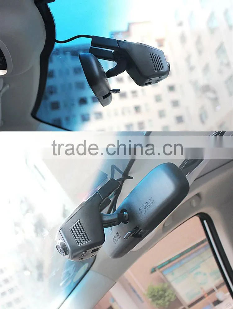 Newest iphone&android wifi connection supported Hidden manual car camera hd dvr 1080p for all cars