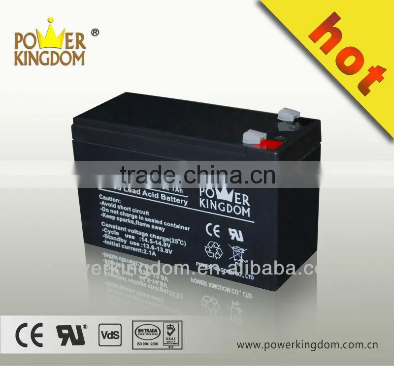 Sealed Lead Acid Battery 12v 7ah UPS battery