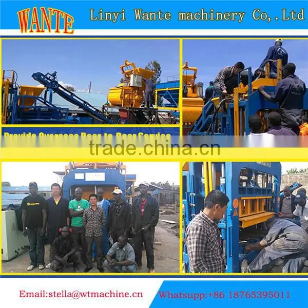 QT10-15 hollow slab machine automatic brick laying machines