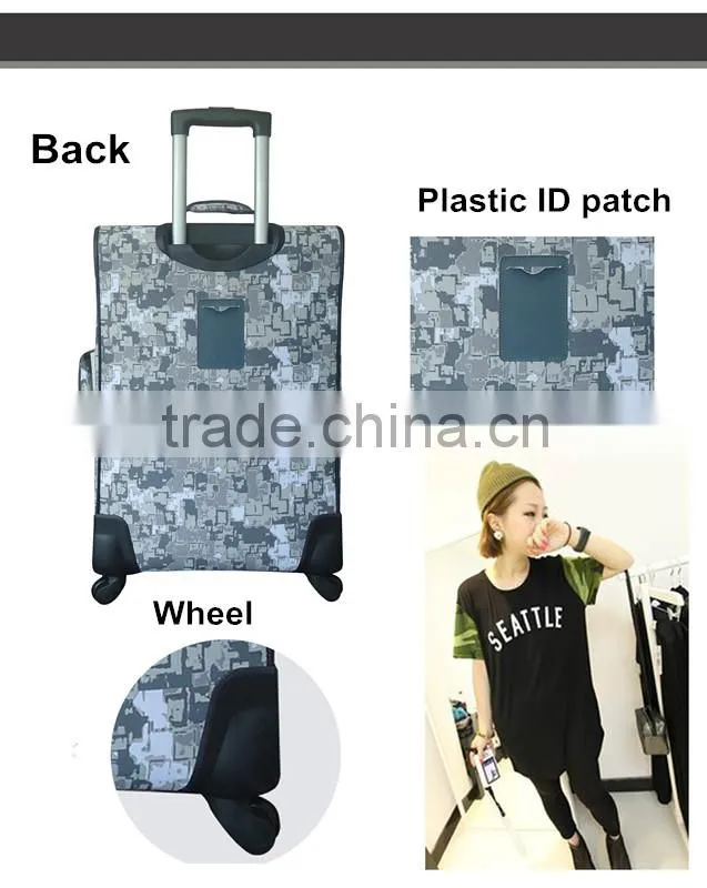 2014 New Design Camo style Travel Luggage