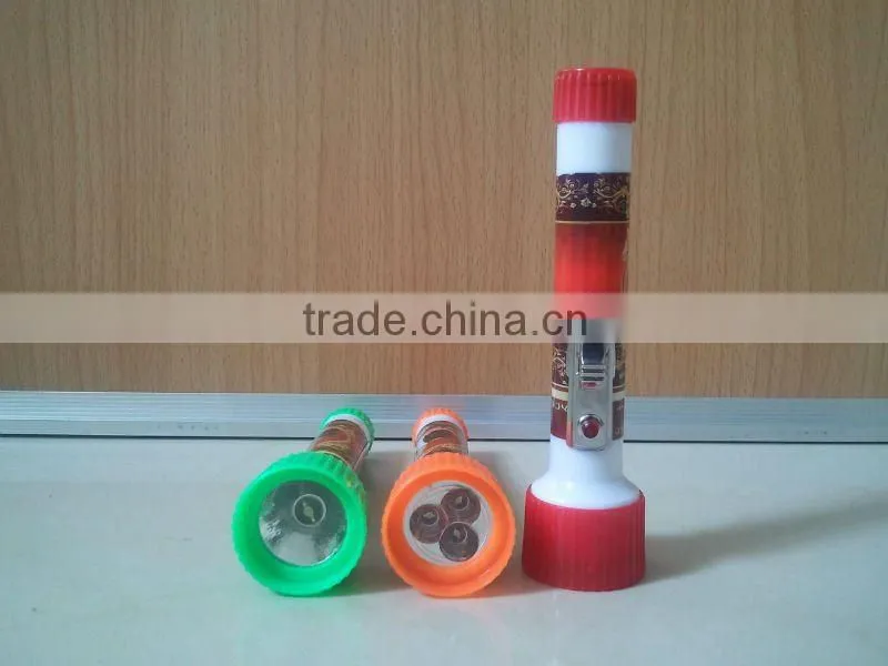 Hot-selling blister packing mini plastic torch