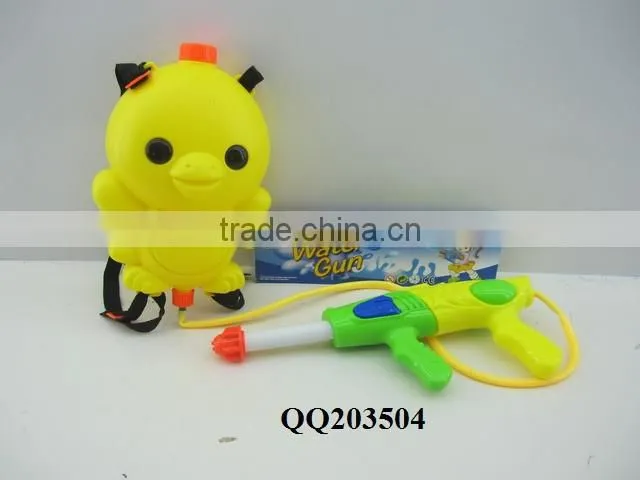 Plastic kids backpack water gun