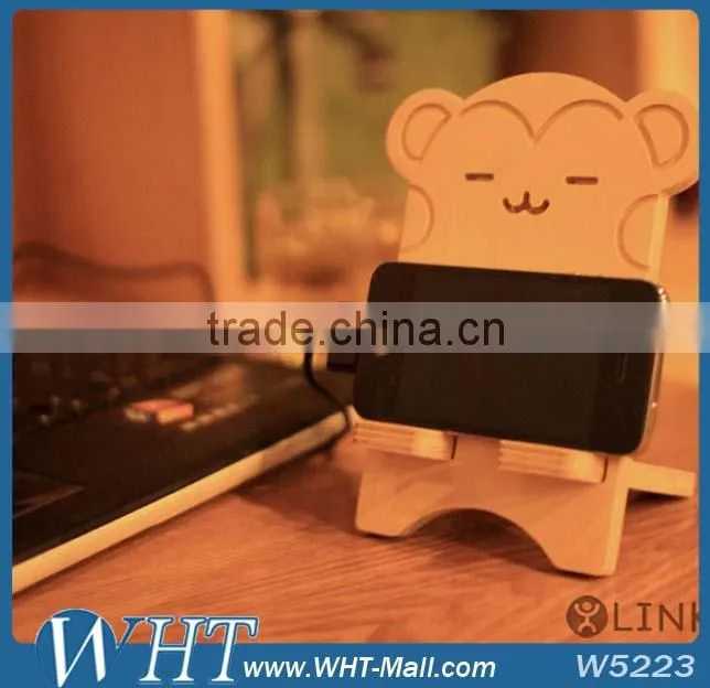 Lovely Cartoon Design Phone Holder,Protector Stand Desk for mobile phone