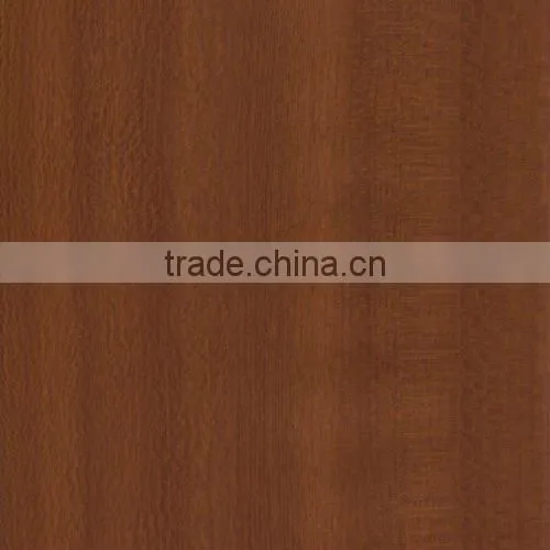 Self adhesive wood grain vinyl film
