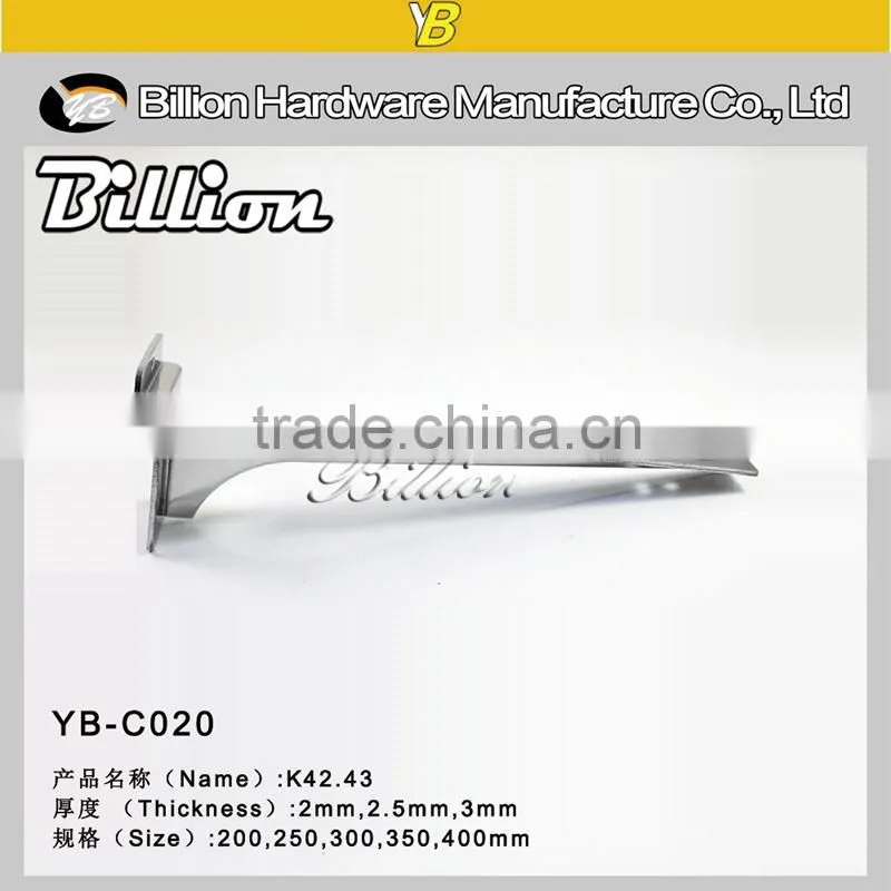 fashion factory slatwall pipe tray floating tray fancy tray pipe hanger