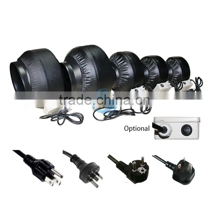 Blower Fan Inline Exhaust Duct Fan Hydroponic electric Fan