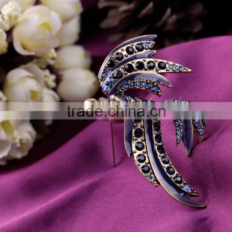Fashion Elegant exquisite shining charm Mocking&jay brooches, china wholesale brooch, bird brooch