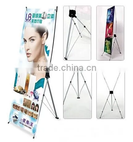 High quality aluminum X banner size 60 *160 stand