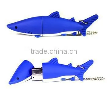 USB 2.0 Cartoon Shark Model Flash Memory Stick Drive Pen U Disk