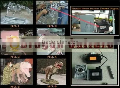 Best selling theme park robotic dinosaur amargasaurus