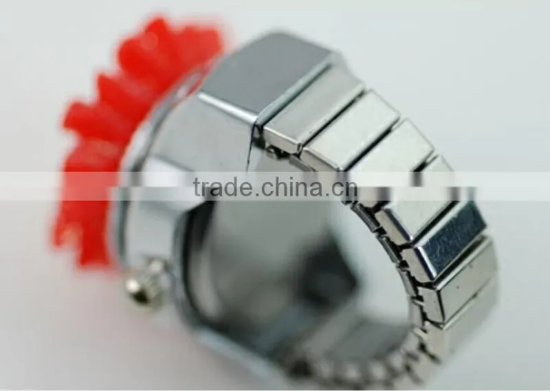JP TIME Sunflower ring watch wholesale metal digital finger watch