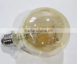 2015 hot sell led filament bulb e27 8watt g125, led bulb filament, filament led