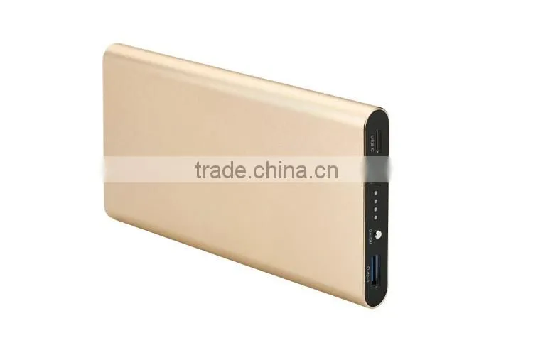2016 trending products fast charging qc2.0 power bank 10000mAh