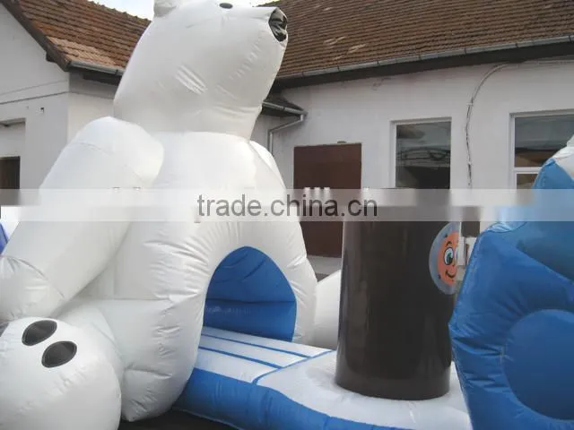 PVC 0.9mm Inflatable pool water Obstacle swimming pool toy
