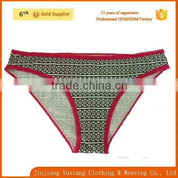 wholesale free sample young girl sexy briefs cotton