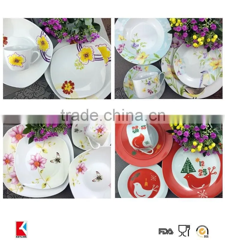 wholesale 16pcs dinner set germany elegance fine porcelain dinner set