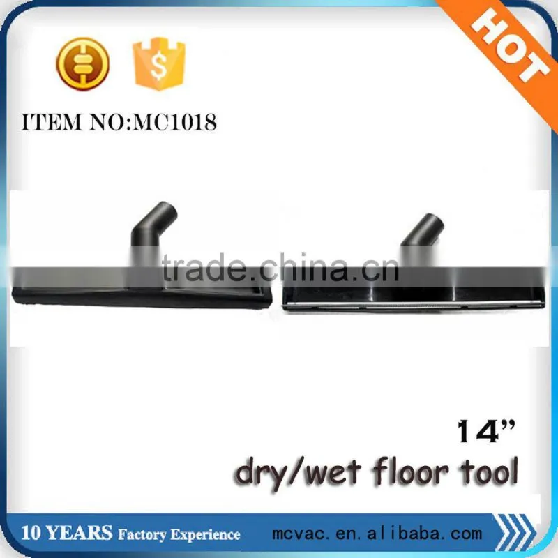 14"length dry/wet floor brush parts for all kinds of vacuum cleaner