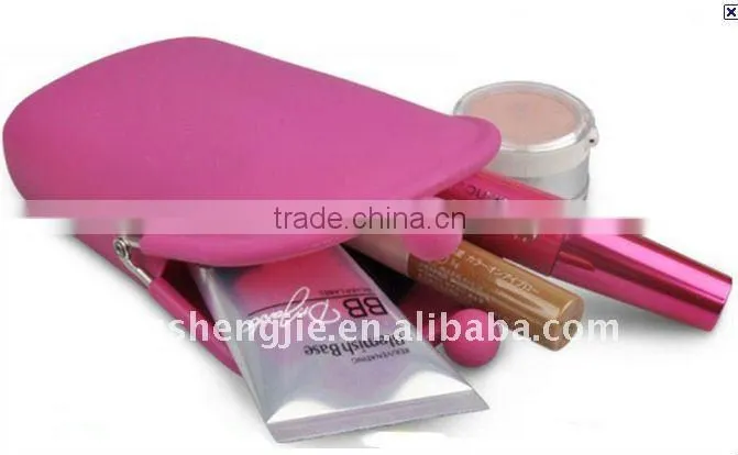 2011 Fashion and portable silicone bag cosmetic bag