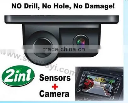 hot selling car parking sensor with Camera and sensor all in one