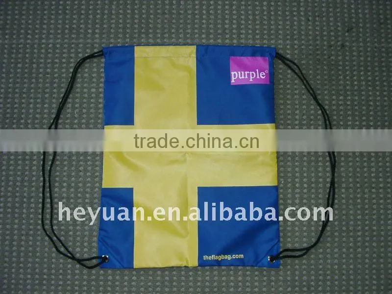 colourfiul polyester back bag
