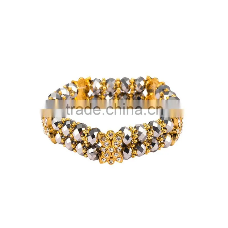 Free sample 2016 handcraft lady charm bead bracelet