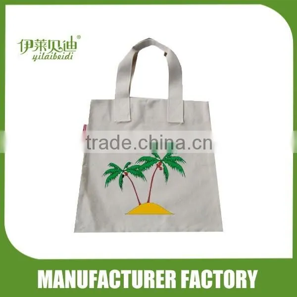 Hot sale promotional material shopping canvas bag