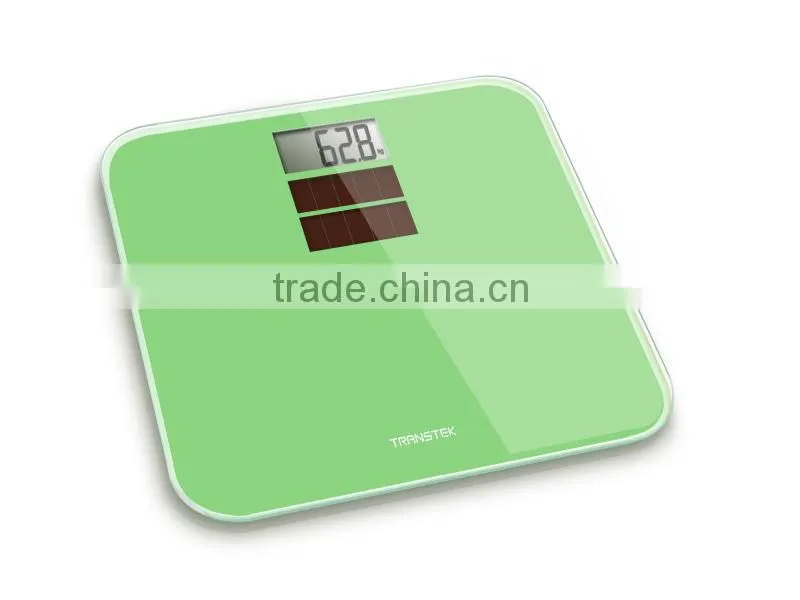 Glass Solar Bathroom Scale