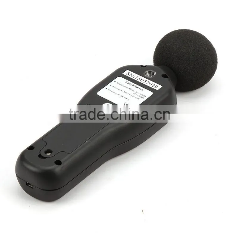 Digital Sound Level Meter with A &C Frequency Weighting for Musicians and Sound Audio Professionals