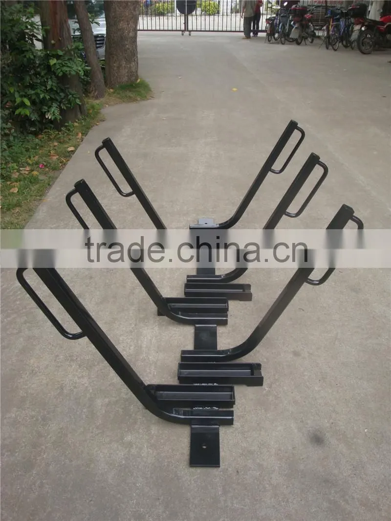 Galvanized and powder coated steel bicycle rack,bicycle parking rack