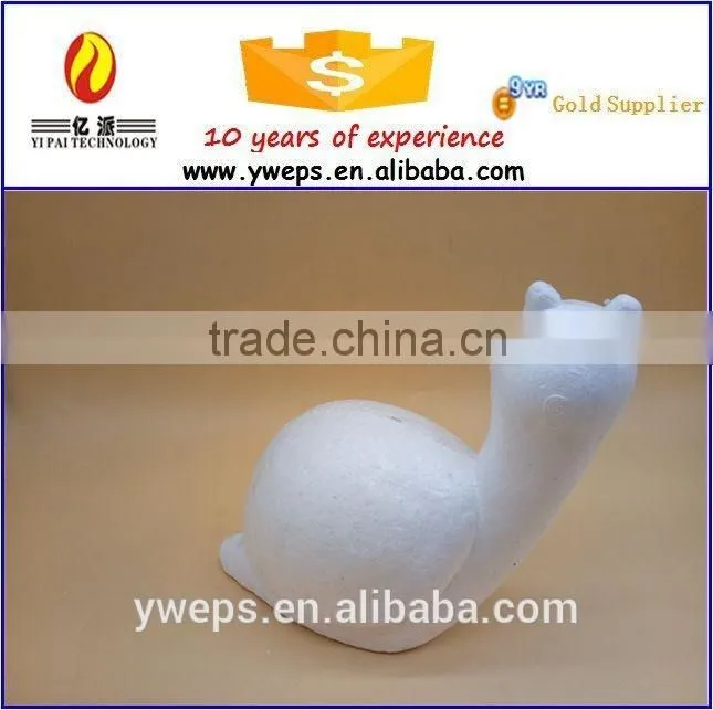 High quality styrofoam foam snail animal model/3D animal model for sale